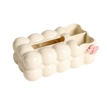 Moderne Taschentuchbox-Abdeckung, Leichter Luxus-Taschentuchbox-Spender, Verbreiterte Taschentuchbox-Abdeckung, Schreibtisch-Papier-Organizer für