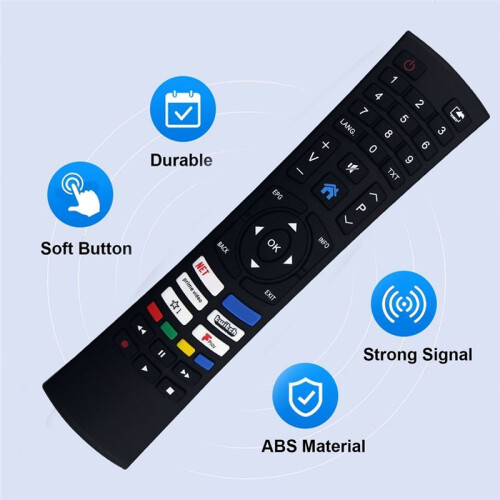RC1829 Replace Remote Control for MEDION TV Remote Control 2