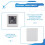 NFC Function Keyring 1.54-Inch Three Color Display Screen Image Wireless Transmission Keychain Ink Screen 10