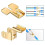 Piggyback Spade Connectors Quick Disconnect Electrical Wire Spade Terminals Adapter 100pcs 1