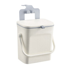Portable Trash Can with Lid for Car Backseat Storage Organizer Car Cleaning Bin with Phone Holder