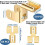 Piggyback Spade Connectors Quick Disconnect Electrical Wire Spade Terminals Adapter 100pcs 2