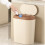 New Automatic Sensor Trash Can Touchless  Bin Kitchen Bathroom Waterproof Bucket Garbage with Lid Home Wastebasket 2