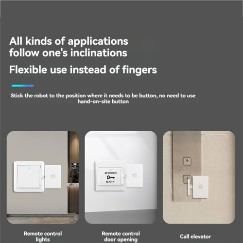 Remote Button Pusher Wireless Button Pusher with Remote Turn Off the Lights Artifact Infrared Remote Control 1