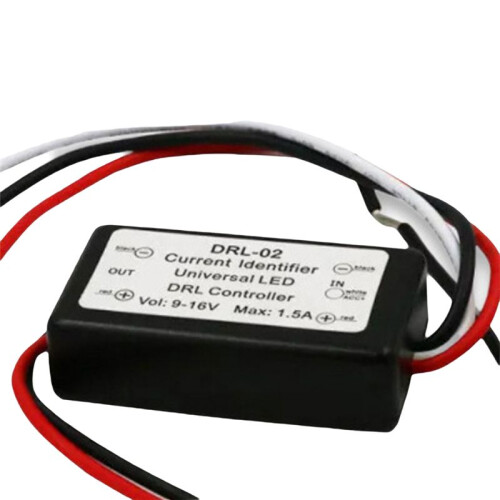 Auto LED Tagfahrlicht Controller Lampe Verzögerung Controller LED Konstant ein Controller Auto Zubehör