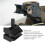 Strut Spreader Tool, Steel Suspension Strut Split Hub Steering Knuckle Spreader,Suspension Strut Spreader Socket Tool 5