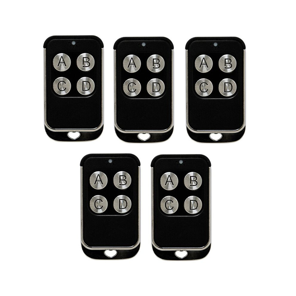 Rf Remote Control 433Mhz Rolling Code Face To Face Duplicate For Automatic Garage Door ,5Pcs 6031960039728