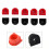 40 PCS Waterproof Solid  Plug Cable Red Black Fixed Plug 50A Material Cable Protection Fixed Plug Terminals 5