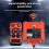 Q200 Industrial Remote Control 2-Button Waterproof IP65, Wireless Controller for Overhead Crane Industrial AC36V 6