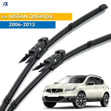 For Nissan Qashqai Dualis J10 2006-2013 2007 2008 2009 2010 2011 Vindusvisker foran vindusblader Frontrute Vindu 24" 16"