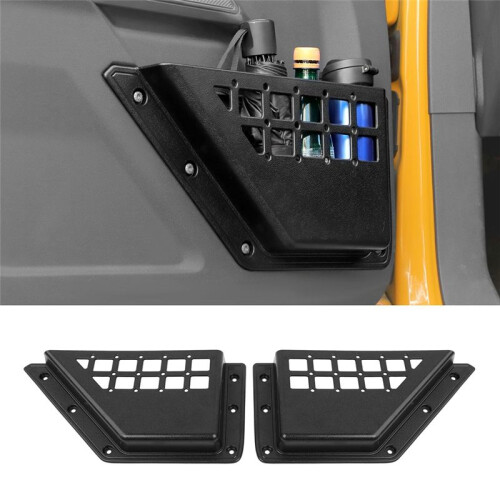 Front Door Storage Pockets for  Bronco 2021- 2025 Door Side Organizer Box Insert Accessories 2