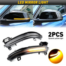 Dynamiczny Kierunkowskaz LED w Lusterku Bocznym dla 1 2 3 4 Series F20 F21 F22 F30 63137280771, 63137280772