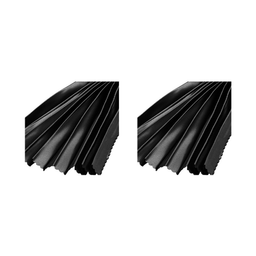 1 Pair Front Car Sunshade Automatic Retractable Car Curtains Car Window Sun Protection For Car Insulation Shading Black 6033986979804