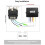 Wireless Remote Control Winch Kit - 12V, 250A, Waterproof, Solenoid Relay Contactor+ 2Pcs Wireless Winch Remote Control 4