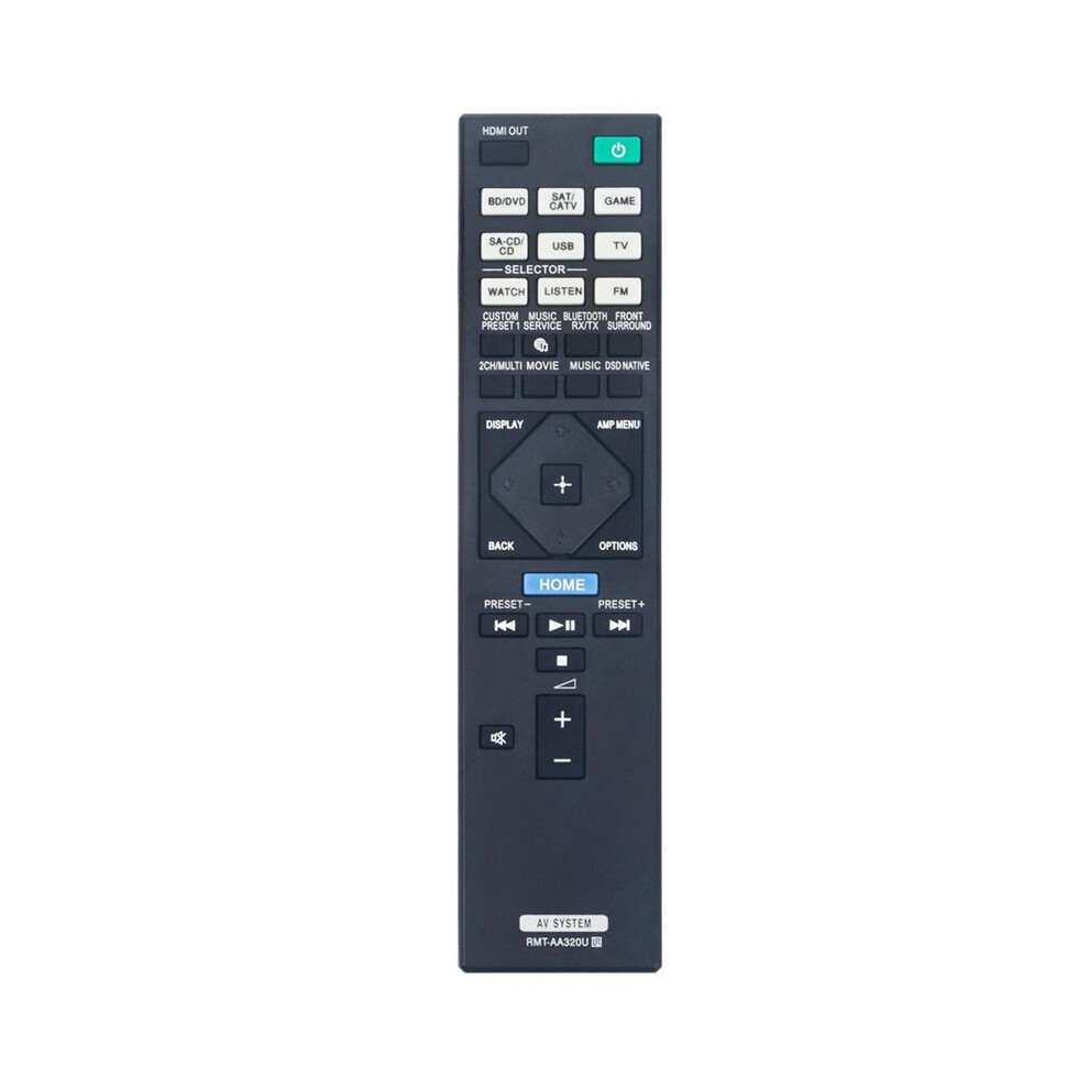 Rmt-Aa320u Rmtaa320u Replacement Remote Control For Av Receiver Str-Za810es Str-Dn1080 Strza810es Strdn1080 6032615045613