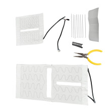 1Set Back Heater Kit Bottom&Top Heater Elements Pad 88940288 88940289 for Chevy Pickup 03-07 641106 641105