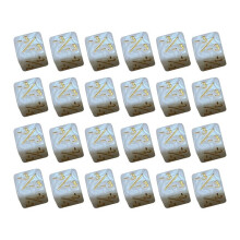 24 Stuks  Dobbelstenen Tellers  Tokens Acryl Dobbelstenen-Kubussen +/- D6 Kaartspel Accessoires Kinderen Leren Speelgoed (Wit)