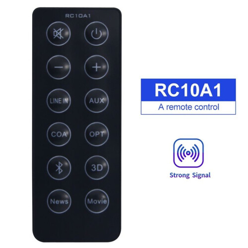 RC10A1 Remote Control Replacement for  B3 Sound Speaker System 2