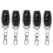 5pcs RF 433MHz Wireless Remote Control  for 220V 30A Relay Lighting Dust Collector Pump Motor Fan & More