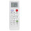 Replace CRMC-A936JBEZ A/C Remote Control for  Air Conditioner CRMC-A936JBEZ Remote Control 1