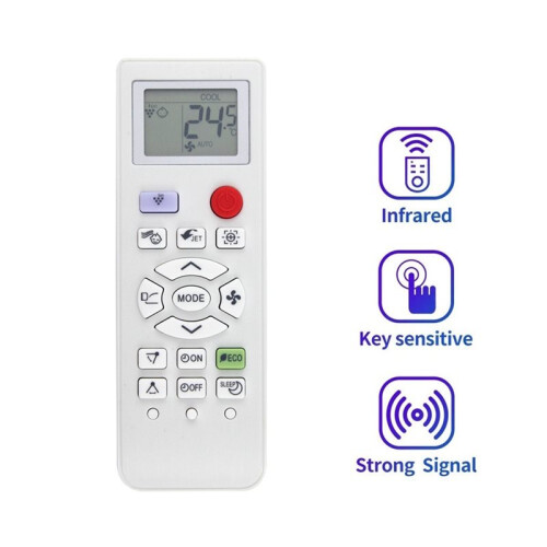 Replace CRMC-A936JBEZ A/C Remote Control for  Air Conditioner CRMC-A936JBEZ Remote Control 1