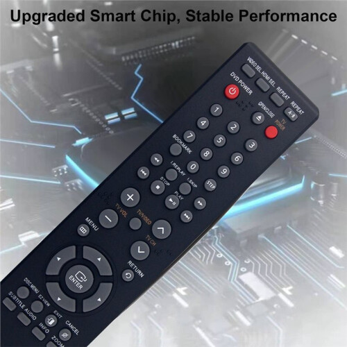 Replace Remote Control 00061H for  DVD Player VCR Combo Player Remote Control 2