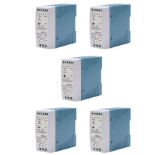 5X MDR-60 5V 60W Din Rail Power Supply Ac- Driver Voltage Regulator Power Suply 110V 220V