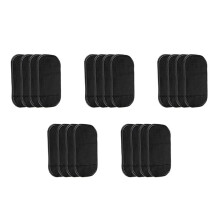 20 PCs Black Magic Sticky Pad Anti Slip Mat Car Dashboard for Cell Phone