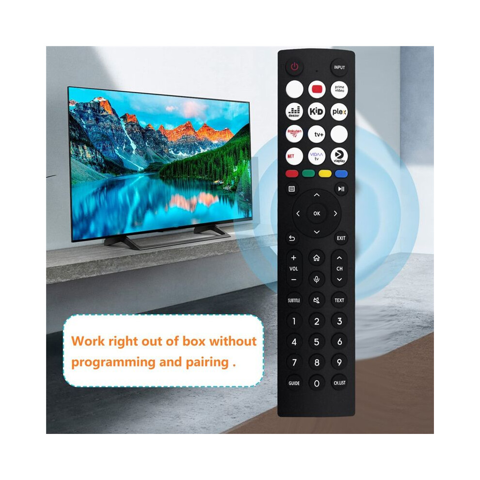 Replacement Erf2s36h Remote Control For Led Lcd Tv Remote Control No Voice 4712060492270