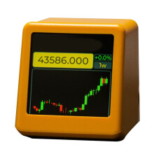 For NerdMiner BitCoin Cryptocurrency Display Stocks,Currency Exchange Rate,Price Tracker Ticker Weather Clock C