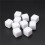 16MM White Acrylic Cubes Blank Dice for Board Games,Math Counting Teaching,Alphabet Numbers Custom Dice Making,96PCS 4