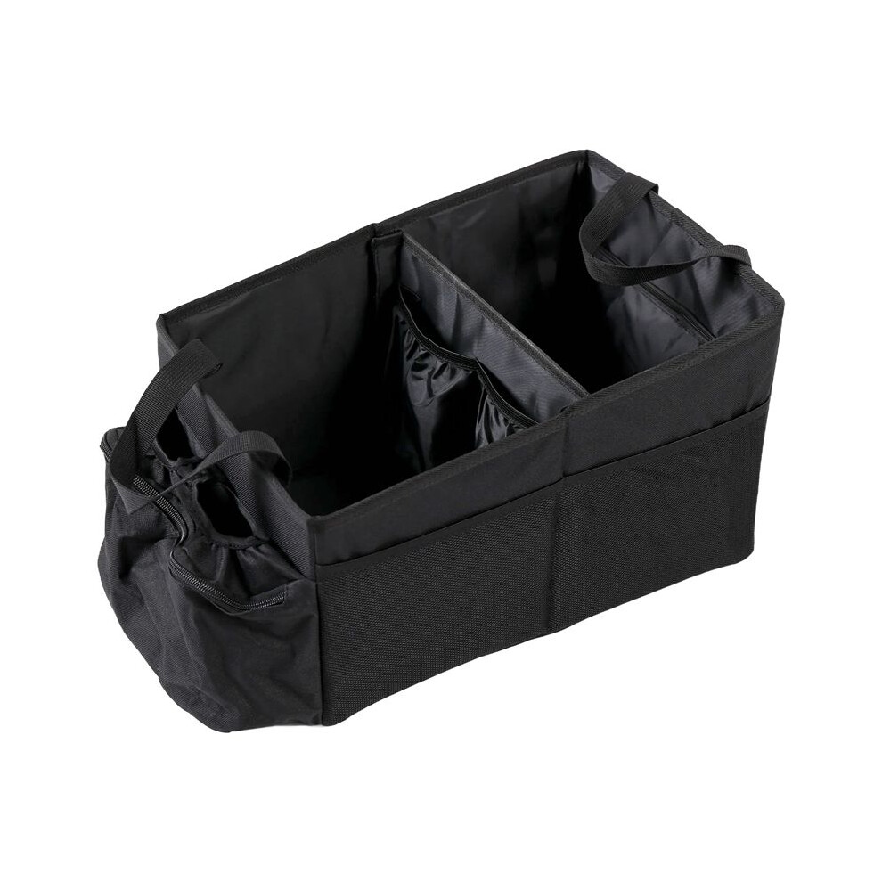 Car Organizers, Foldable Rear Car Organizer, Car Storage, Trunk Storage Organizer Black 6033212282456