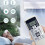 Replace AR-RCD1C Remote Control for  Air Conditioner AR-RCG2J AR-RCE1E AR-RCD1E AR-RCE1C AR-RCC2J 3