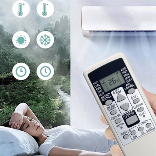 Replace AR-RCD1C Remote Control for  Air Conditioner AR-RCG2J AR-RCE1E AR-RCD1E AR-RCE1C AR-RCC2J 2