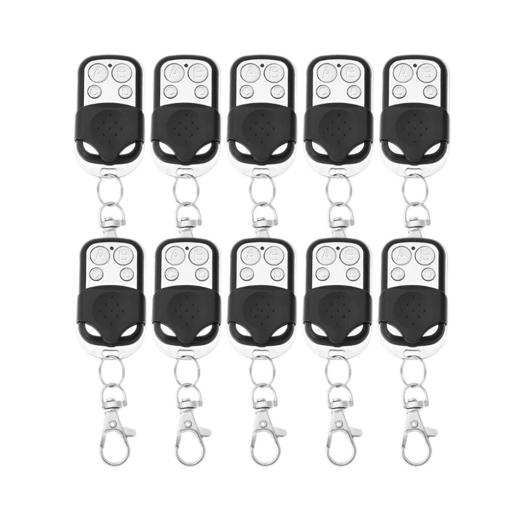 10 Pcs Garage Door Remote Control 433Mhz For Car Garage Door Gate Cloning Remote Control Key 6031534260930