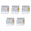 5 Box 2 3 4 6 Pin Plug Connector Flat Plug Motorcycle Scooter Car 1
