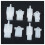 5 Box 2 3 4 6 Pin Plug Connector Flat Plug Motorcycle Scooter Car 6