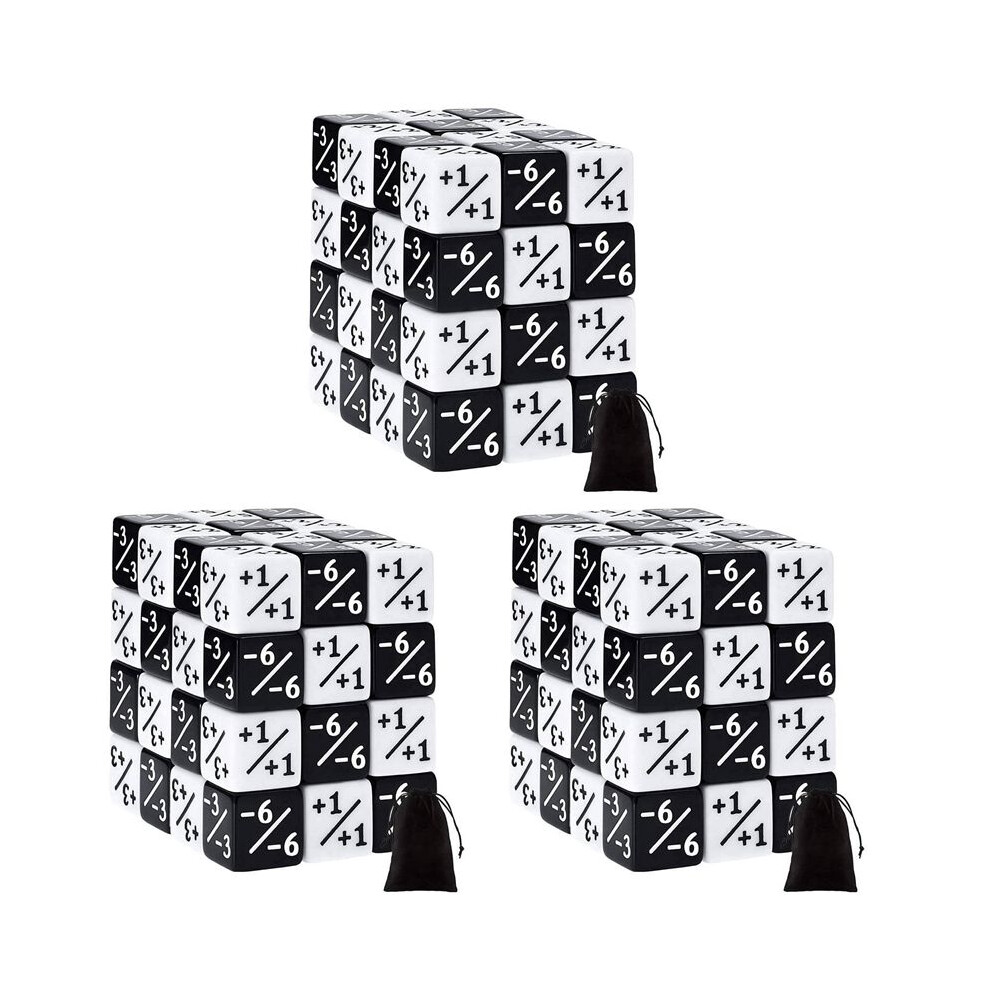 144 Pieces 16Mm Dice Counters Token Dice Loyalty Dice D6 Dice Square For ,Ccg,Card Gaming 4711899702642