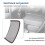 Car Front  Net Backrest Panel Bag Mesh Pocket for   R Class W251 ML W164 GL GLS GLE W166 6