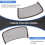 Car Front  Net Backrest Panel Bag Mesh Pocket for   R Class W251 ML W164 GL GLS GLE W166 3