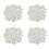 400Pcs Plastic 2 Pin Push Quick Cable Connector Wiring Terminal 10A 250V 1