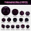30Pieces Complete Polyhedral DND Dice Set D3-D100 Spherical RPG Dice Set for Role Playing Table Games Supplies 2