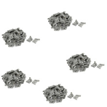 250Pcs 35mm DIN Rail Terminal Block End Stopper Mounting Clips