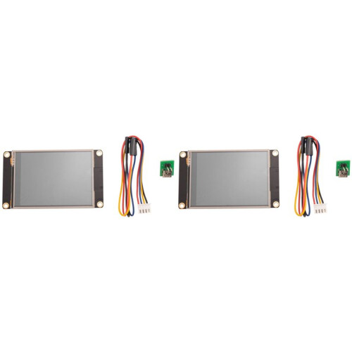 2X  HMI LCD Touch Display NX3224K028 Display Resistivo de 2,8 Polegadas Série Aprimorada UASRT TFT LCD Module