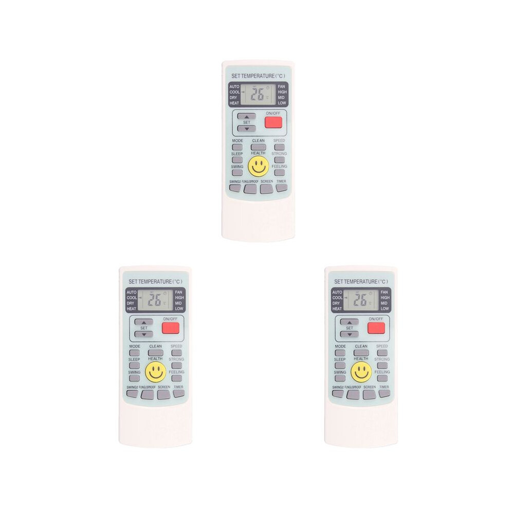 3X Ykr-H/209E Air Conditioner Remote Control For Aux Air Conditioner (Ykr-H/209E) 6031891342317