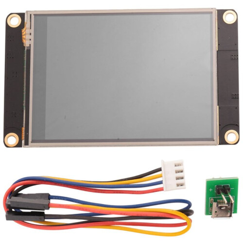 2X  HMI LCD Touch Display NX3224K028 Display Resistivo de 2,8 Polegadas Série Aprimorada UASRT TFT LCD Module 2