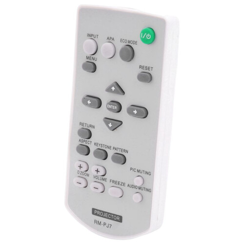 2X for  Wireless  Projector Remote Control Replacement (RM-PJ7) 2