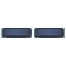 2X OLED Display 3.12Inch 256X64 25664 Dots Graphic LCD Module Display LCM Screen SSD1322 Controller Support SPI (Yellow)
