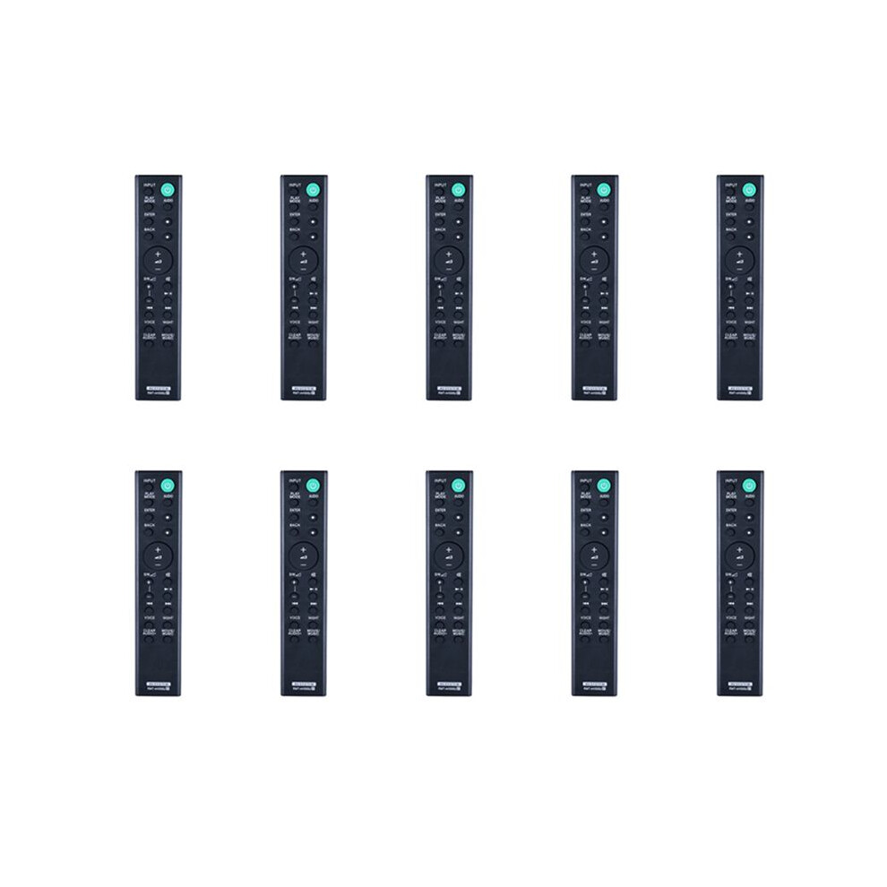 10X Rmt-Ah300u Soundbar Remote Control For Sound Bar Ht-Ct291 Sa-Ct290 Sa-Ct291 Ht-Ct290 Htct290 Black 6032978266410