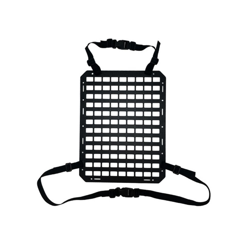 Car Back Panel Organizer Multifunctional Adjustable Tactical Back Mesh Organizer Panel Car Interior 6033792670292